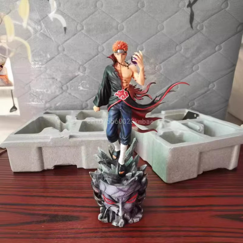 29Cm Classic Naruto Pain Figurine Gk Action Figures Model PVC Statue Collectible Decoration Desktop Ornament Birthday Toys Gift