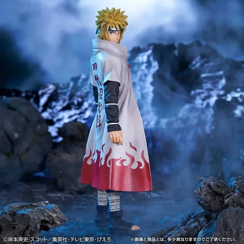 20Cm Naruto Anime Figure Shippuden Uchiha Sasuke Hatake Kakashi Namikaze Minato Action Figure Collection Model Toys Gifts