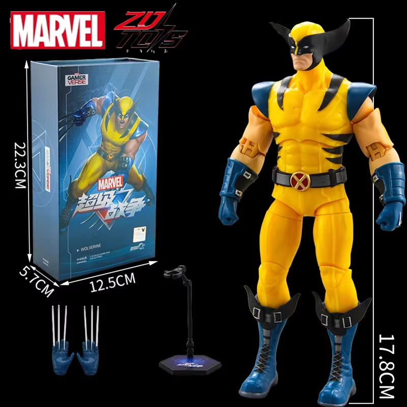 ZD Toys Deadpool & Wolverine Action Figures Deadpool Boxed Wolverine Collection Adult Action Figures Kids Toy