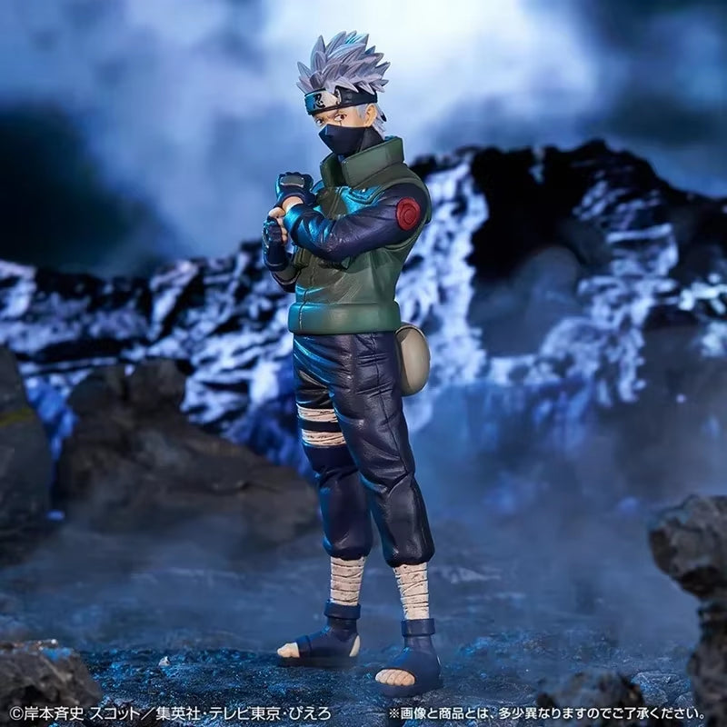 20Cm Naruto Anime Figure Shippuden Uchiha Sasuke Hatake Kakashi Namikaze Minato Action Figure Collection Model Toys Gifts