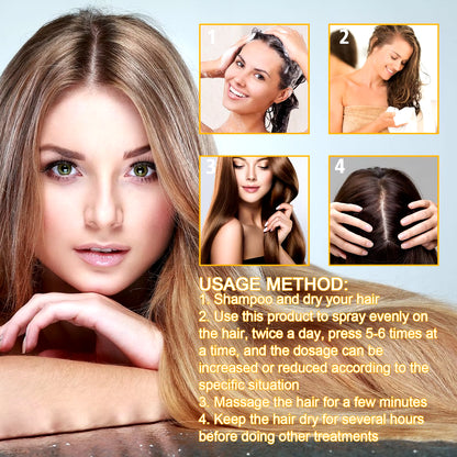 Magic Biotin Hair Serum Strengthen Smoothing Deep Nourishing Frizzy Hair Product Damaged Repair Spray Hair Oil Serum 30Ml