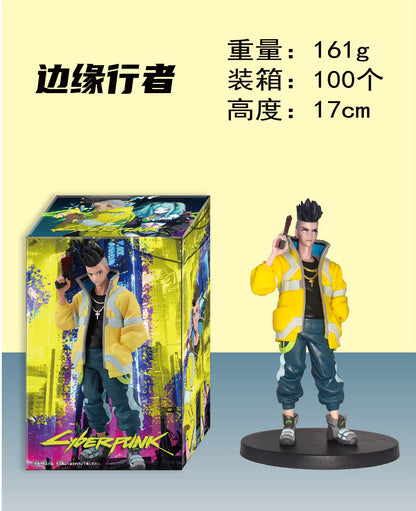 Anime Game Cyberpunk: Edgerunners Rebecca Figure Standing Model Toy Birthday Gift Collection Aciton Figure Desk Decoration Gift