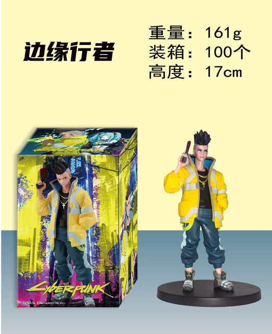 Anime Game Cyberpunk: Edgerunners Rebecca Figure Standing Model Toy Birthday Gift Collection Aciton Figure Desk Decoration Gift