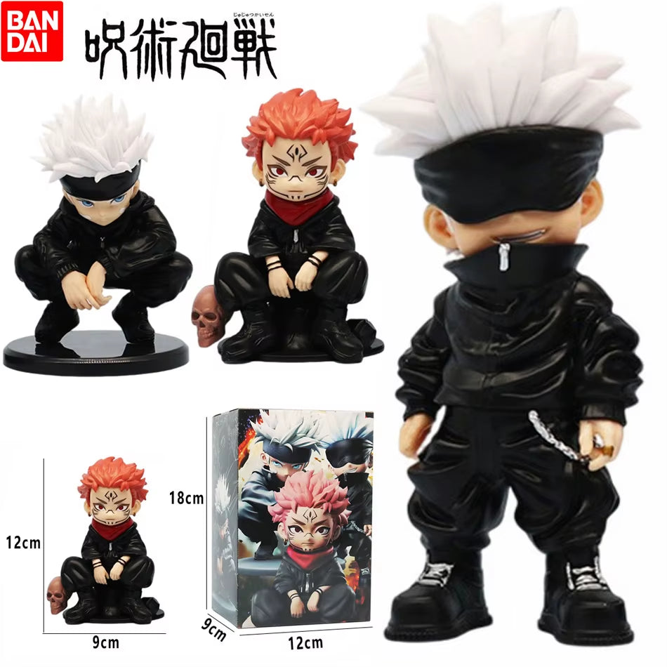 15Cm Jujutsu Kaisen Anime Figure 3 Style Satoru Gojo Action Figure Lord of the Curse Sukuna Figurine Collection Model Doll Toys