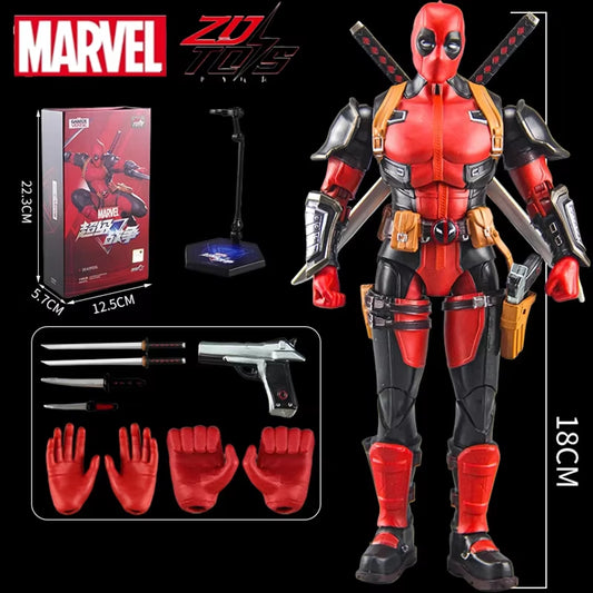 ZD Toys Deadpool & Wolverine Action Figures Deadpool Boxed Wolverine Collection Adult Action Figures Kids Toy